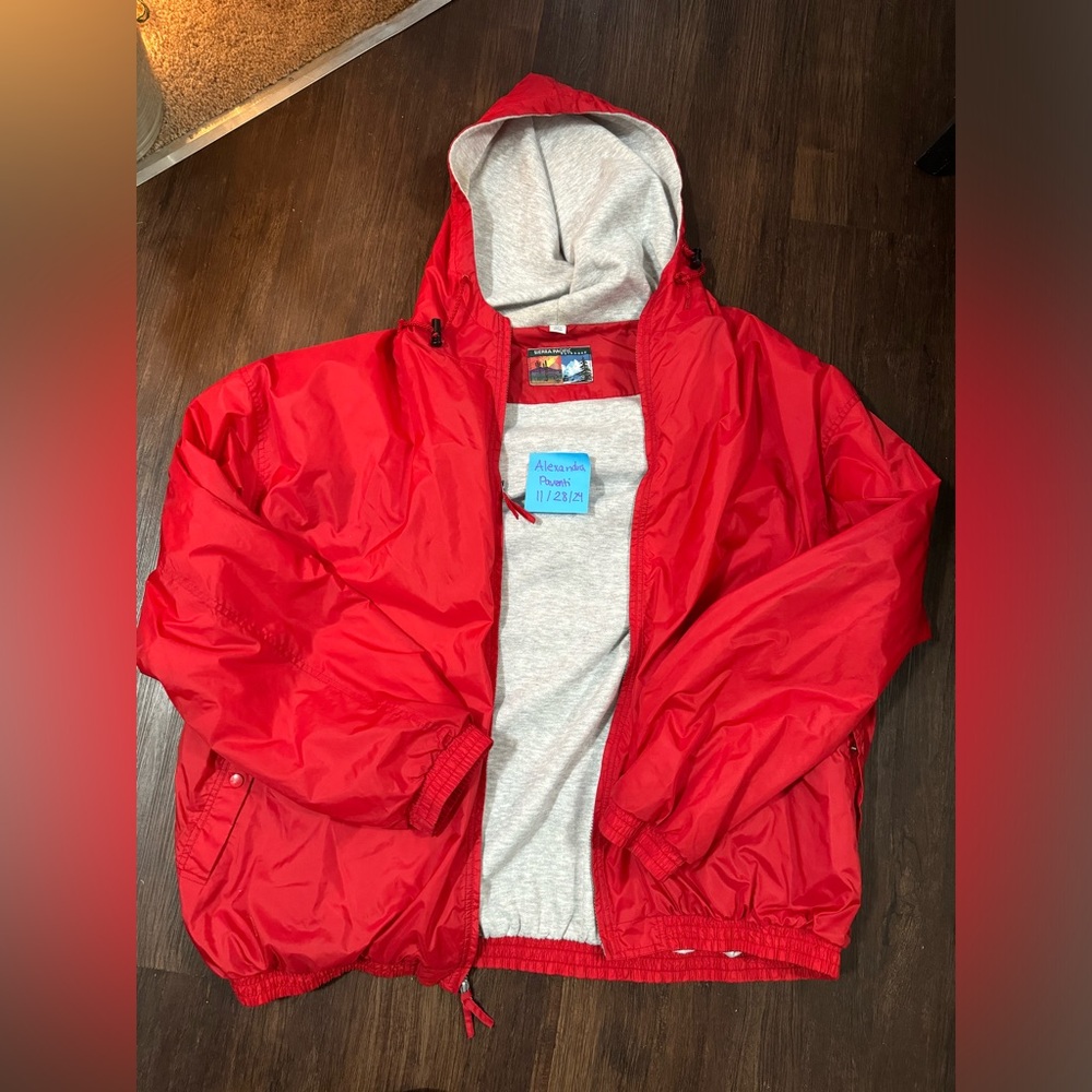 Sierra Pacific Fleeced Rain Coat 70’s Style